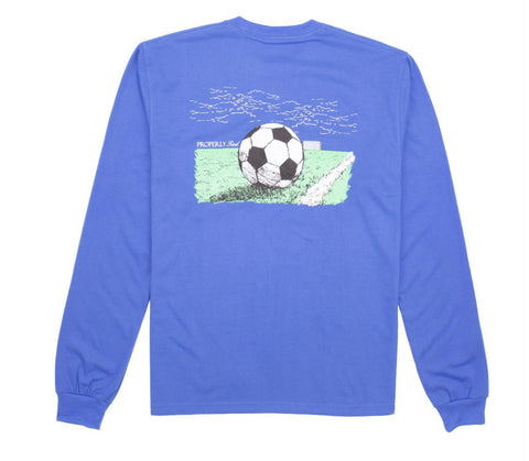 Soccer Tee- Bay Blue