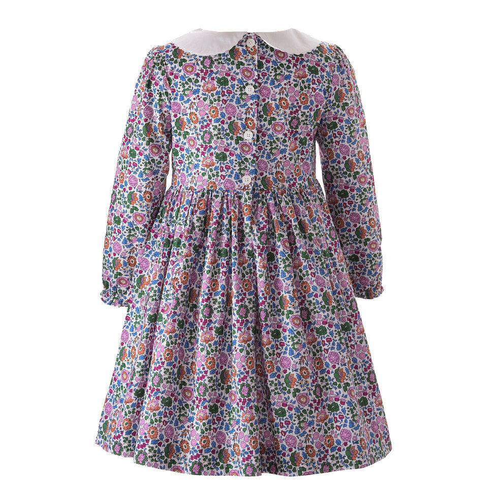 Ditsy Floral Collared Dress