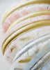 Swan Headband- Baby Pink/Gold