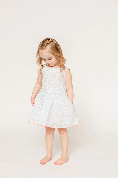 The Sully Scoop Back Dress- Star Spangled
