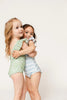 The One Piece Bather- Stripe