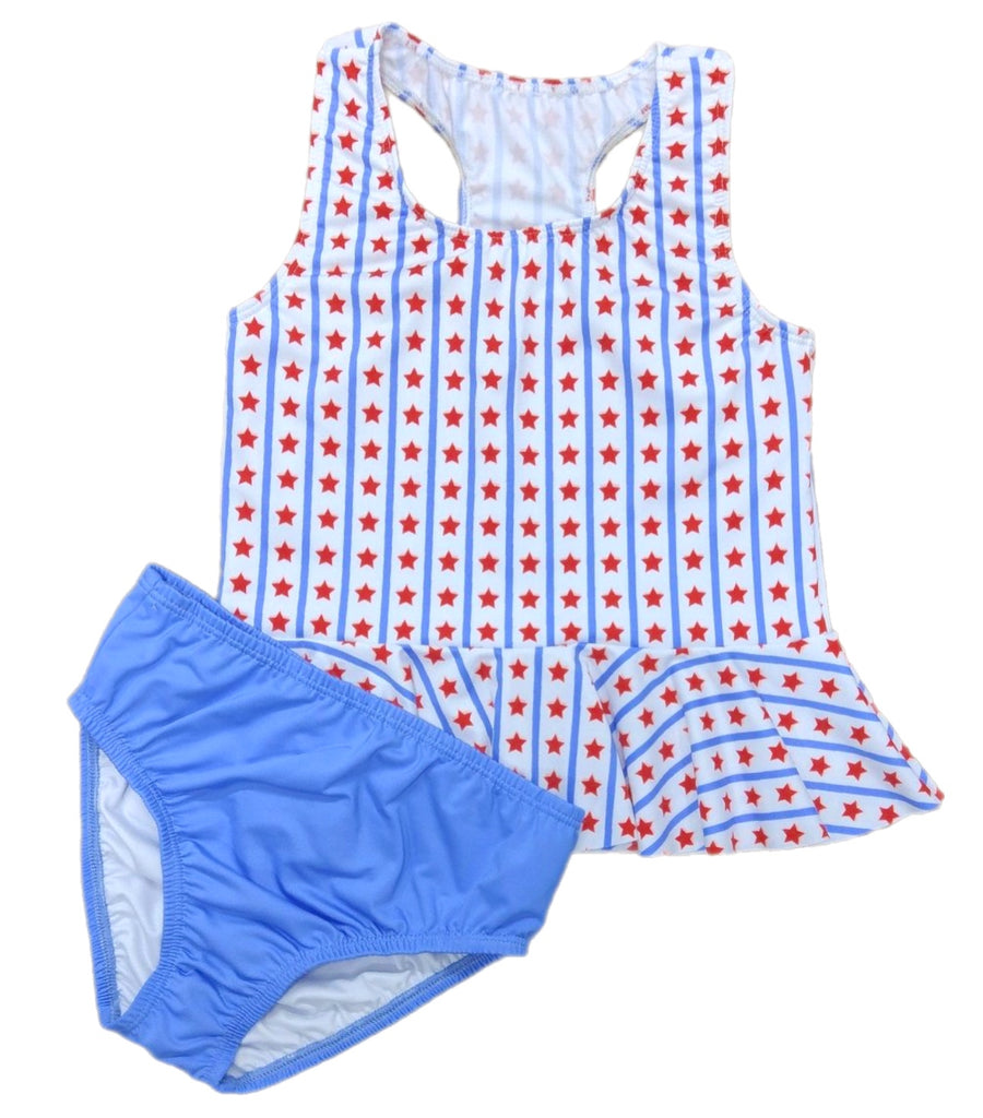 Collette Swimsuit- Stars & Stripes