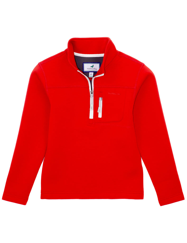Arctic Pullover- True Red