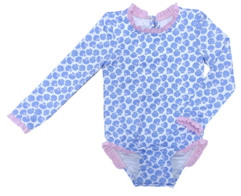 Leighton Swimsuit- Seashell Print *Pre Order*