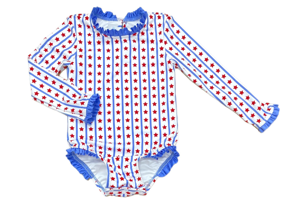 Leighton Swimsuit- Stars & Stripes *Pre Order*