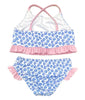 Lila Two Piece Swimsuit- Seashell Print