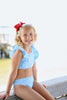 Loren Two Piece Swimsuit- Patriotic Daisy