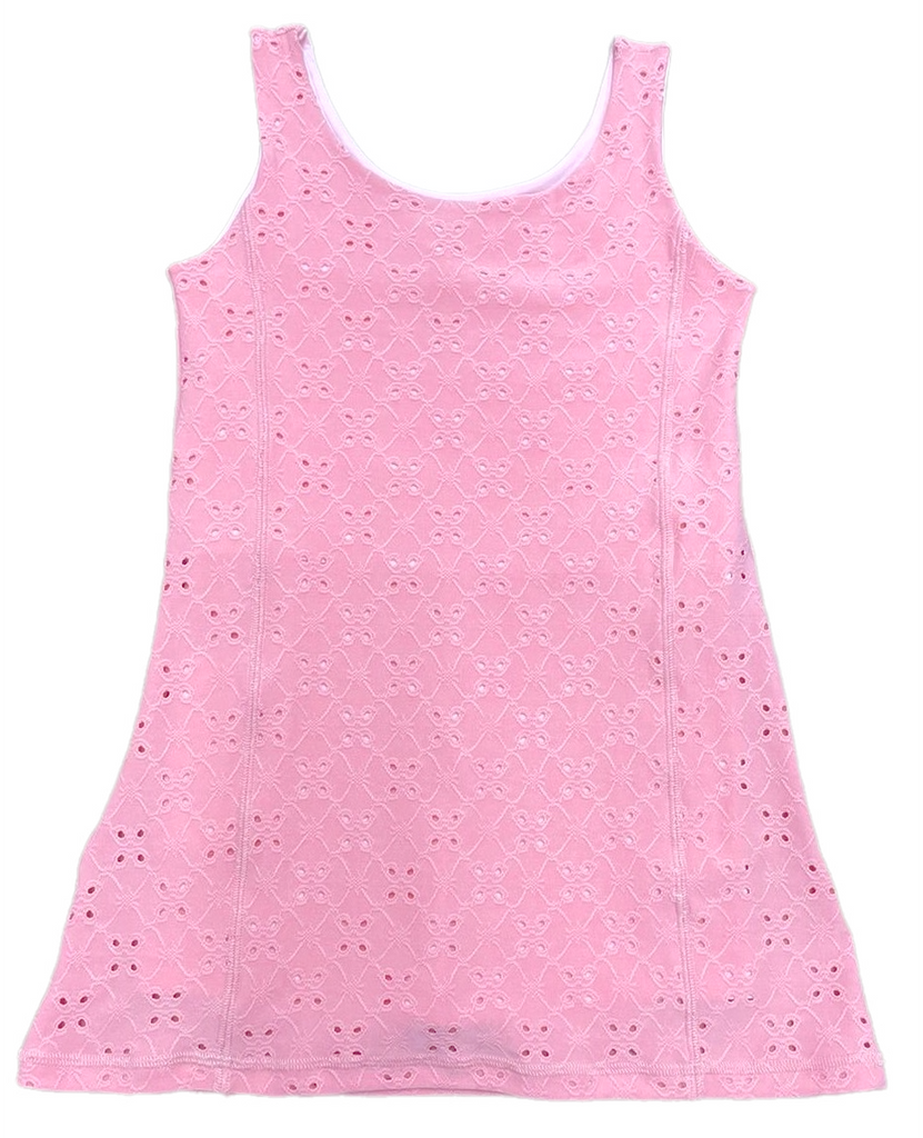 Pink Eyelet Tennis Dress *Pre Order*