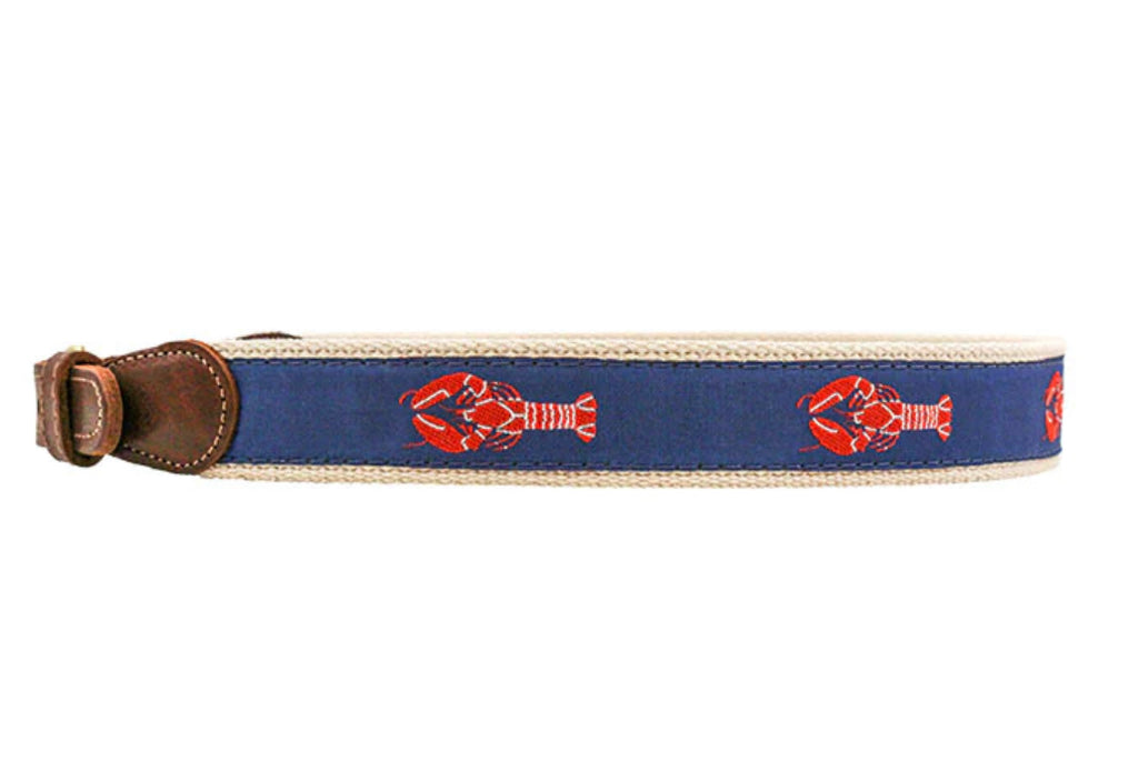 Canvas Belt- Lobster