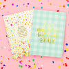 Confetti/Gingham Notebook Set