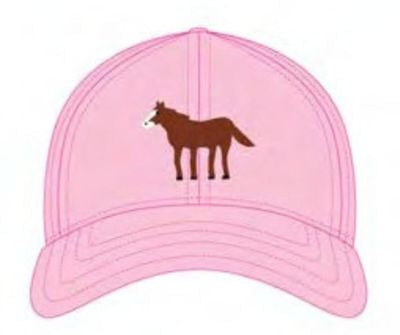 Horse Hat- Light Pink
