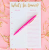 Meal Planning Notepad