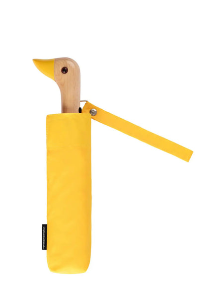 Yellow Compact Duck Umbrella