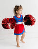 Cheer Dress- Red/White/Blue