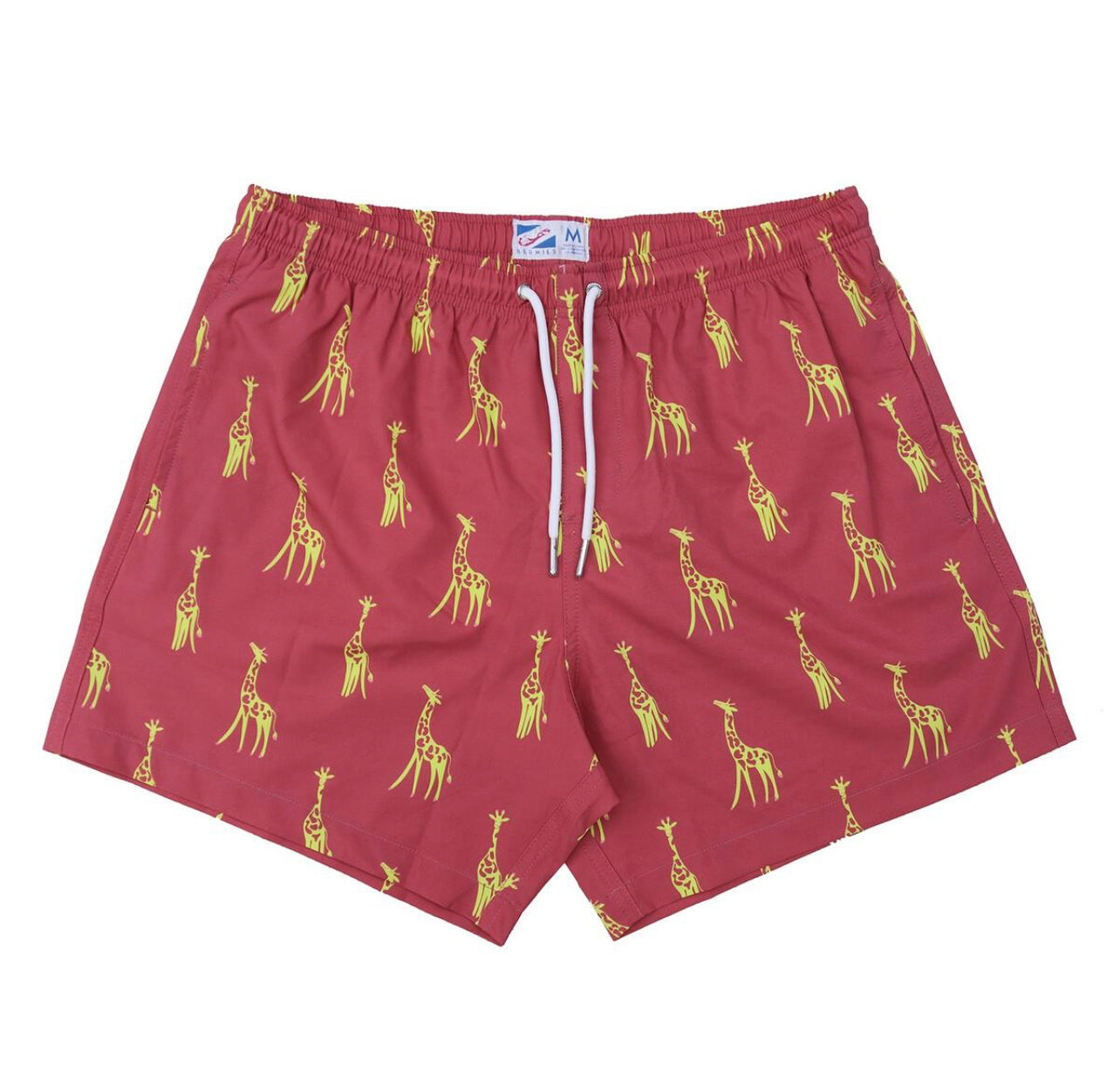 Giraffe Print Mens Swimwear
