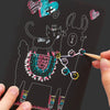 Mini Scratch & Scribble Art Kit: Funtastic Friends