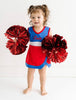 Cheer Dress- Red/White/Blue