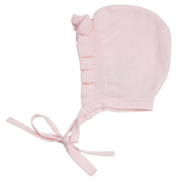 Ruffle Knit Bonnet
