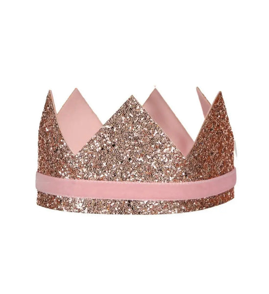Pink Glitter Crown