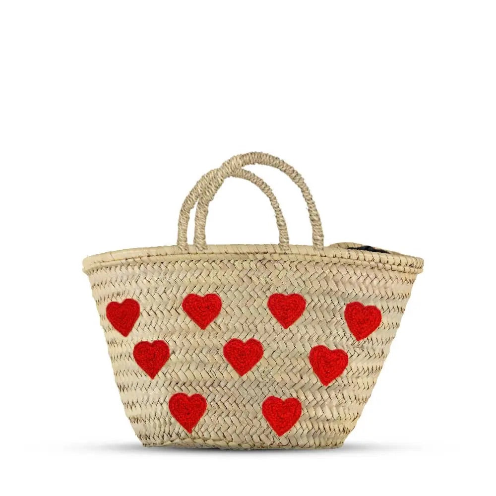 Heart Straw Bag