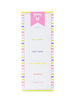 Striped Grocery List Pad w/ Magnet