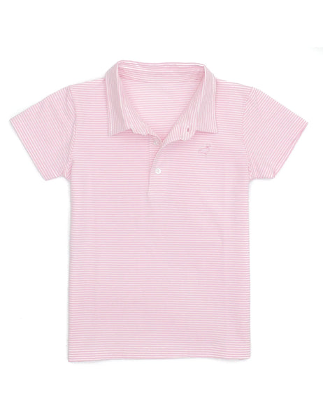 Jackson Polo Light Pink Stripe