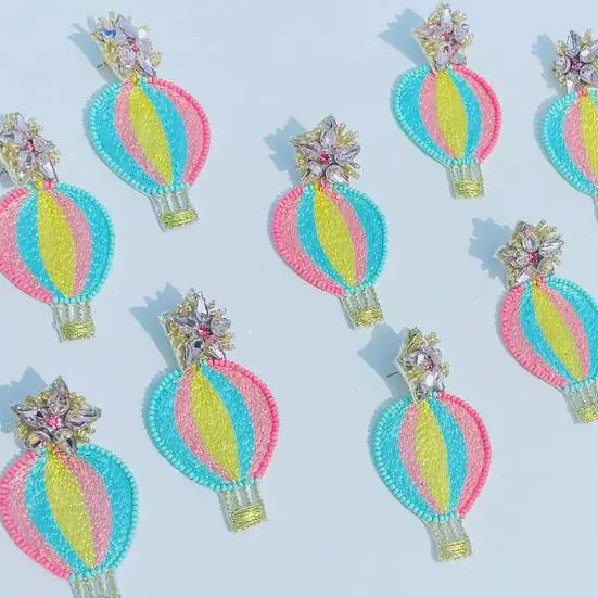 Hot Air Balloon Earrings