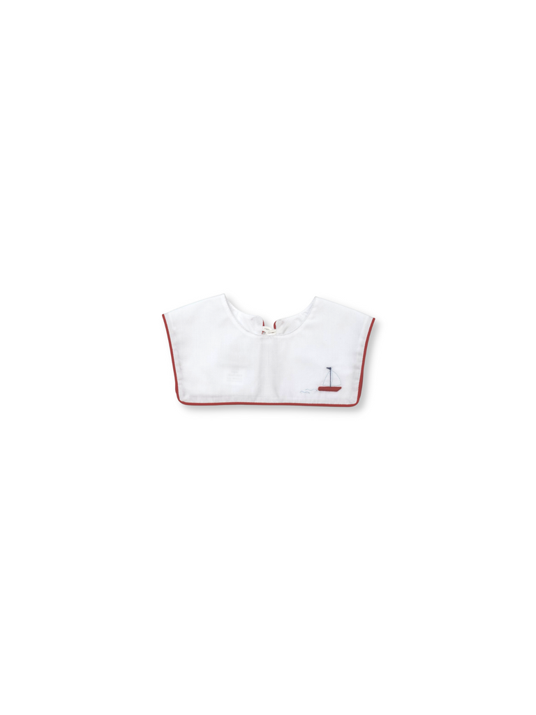 Boy Classic Collar- Sailboat